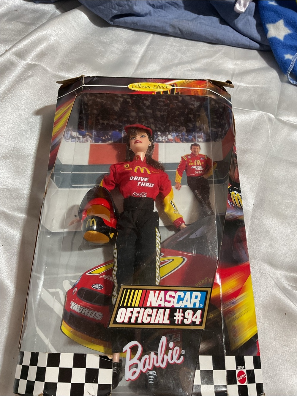 Barbie NASCAR Official #94 Red & Black Driver Doll